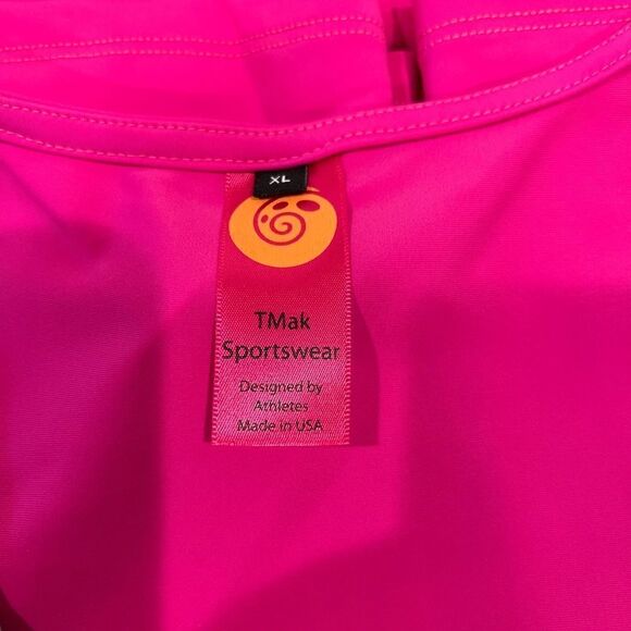 TMak Sportswear Pink Athleisure Dress Sz.XL - Picture 3 of 3
